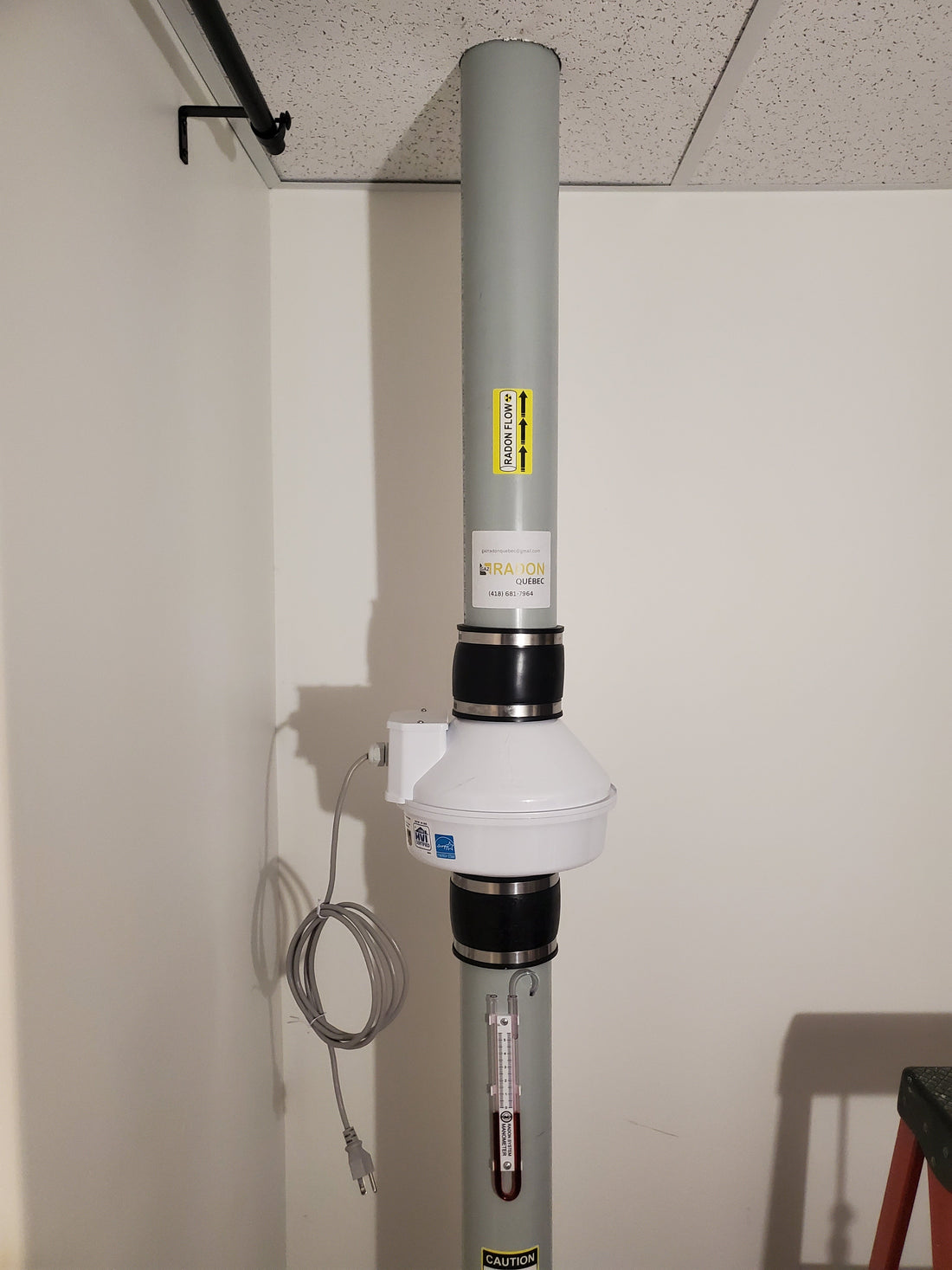Comment fonctionne un système de radon